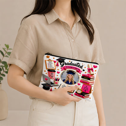 The Future Is Mine - Personalized Graduation Cosmetic Bag - Graduation Gifts For Her-Myprintsy