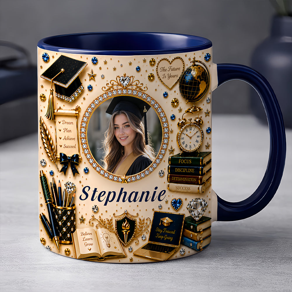 The Future Is Yours - Personalized Graduation Mug - Graduation Gifts For Her-Myprintsy