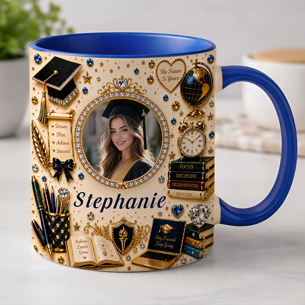 The Future Is Yours - Personalized Graduation Mug - Graduation Gifts For Her-Myprintsy