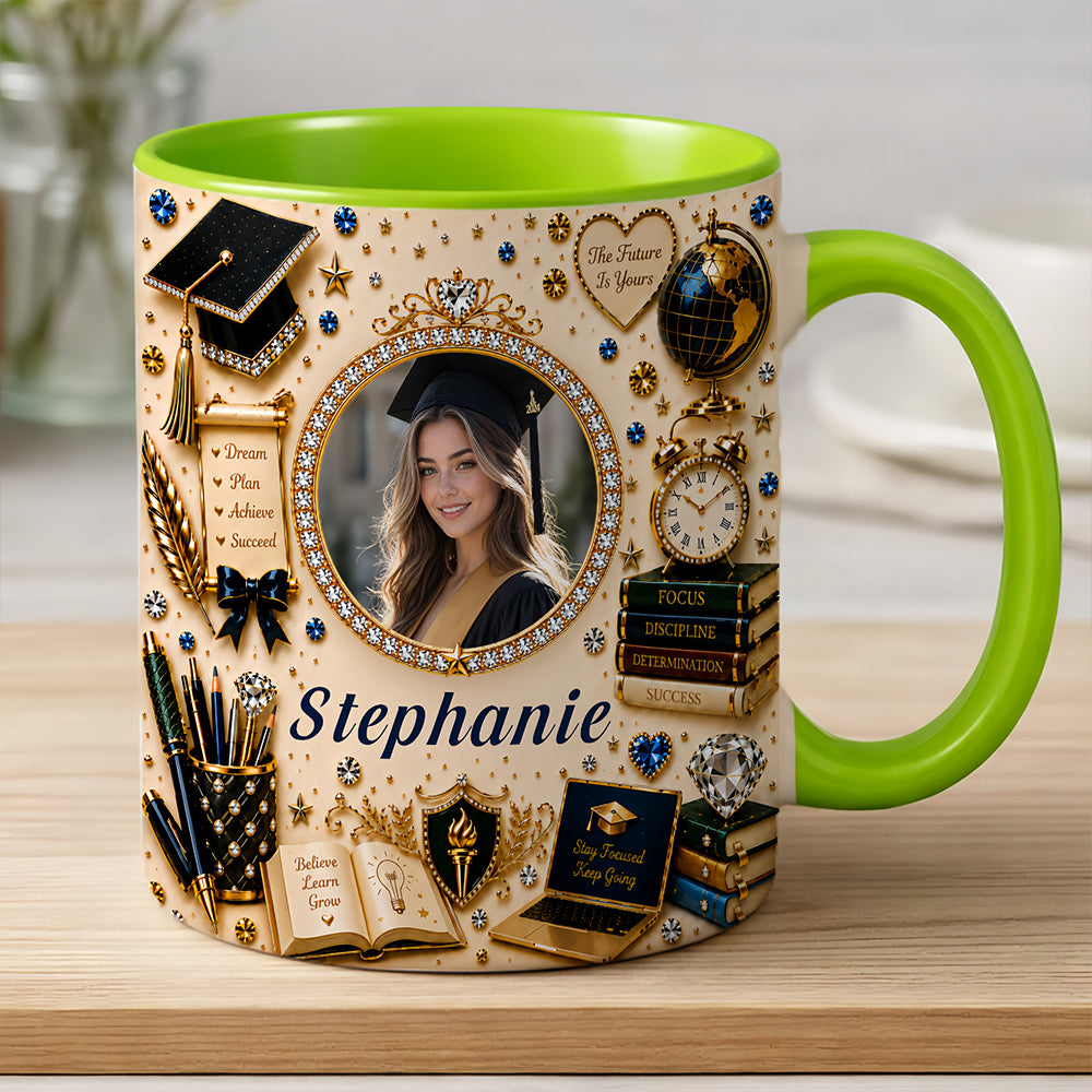 The Future Is Yours - Personalized Graduation Mug - Graduation Gifts For Her-Myprintsy