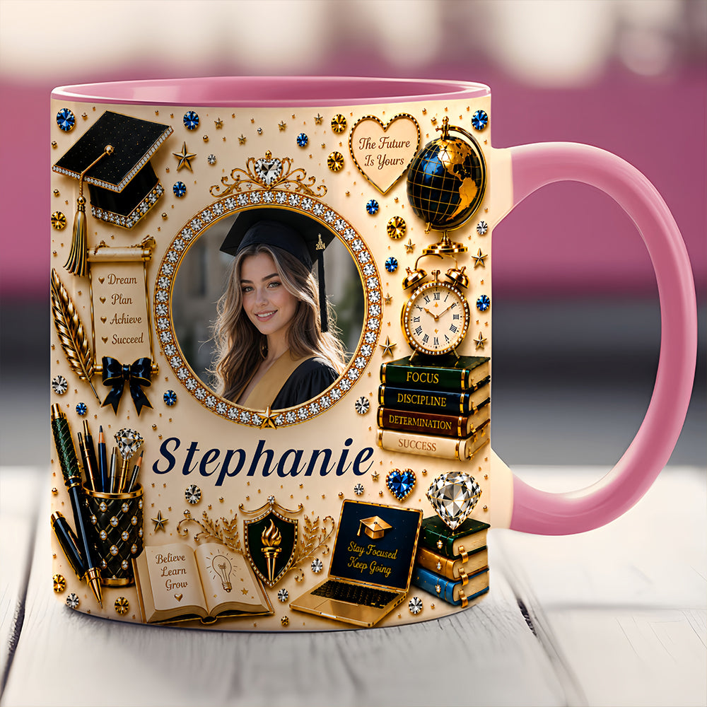 The Future Is Yours - Personalized Graduation Mug - Graduation Gifts For Her-Myprintsy