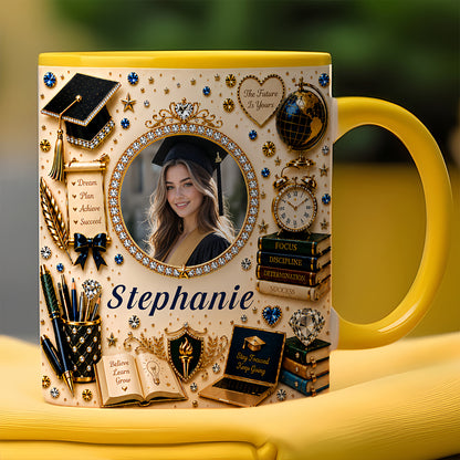 The Future Is Yours - Personalized Graduation Mug - Graduation Gifts For Her-Myprintsy