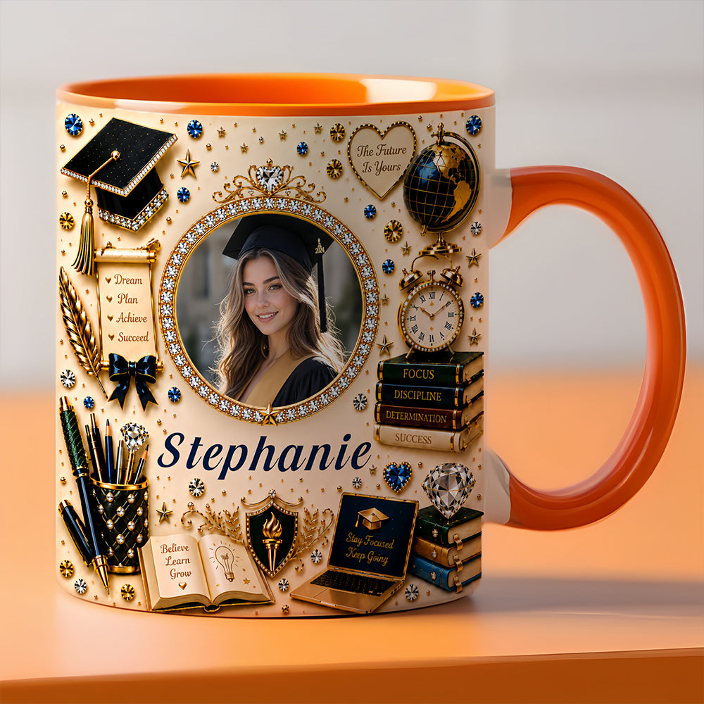 The Future Is Yours - Personalized Graduation Mug - Graduation Gifts For Her-Myprintsy