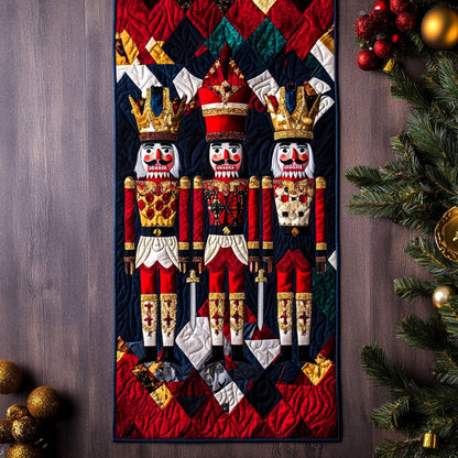 The Nutcrackers Embrace Quilted Table Runner VTQ-Myprintsy