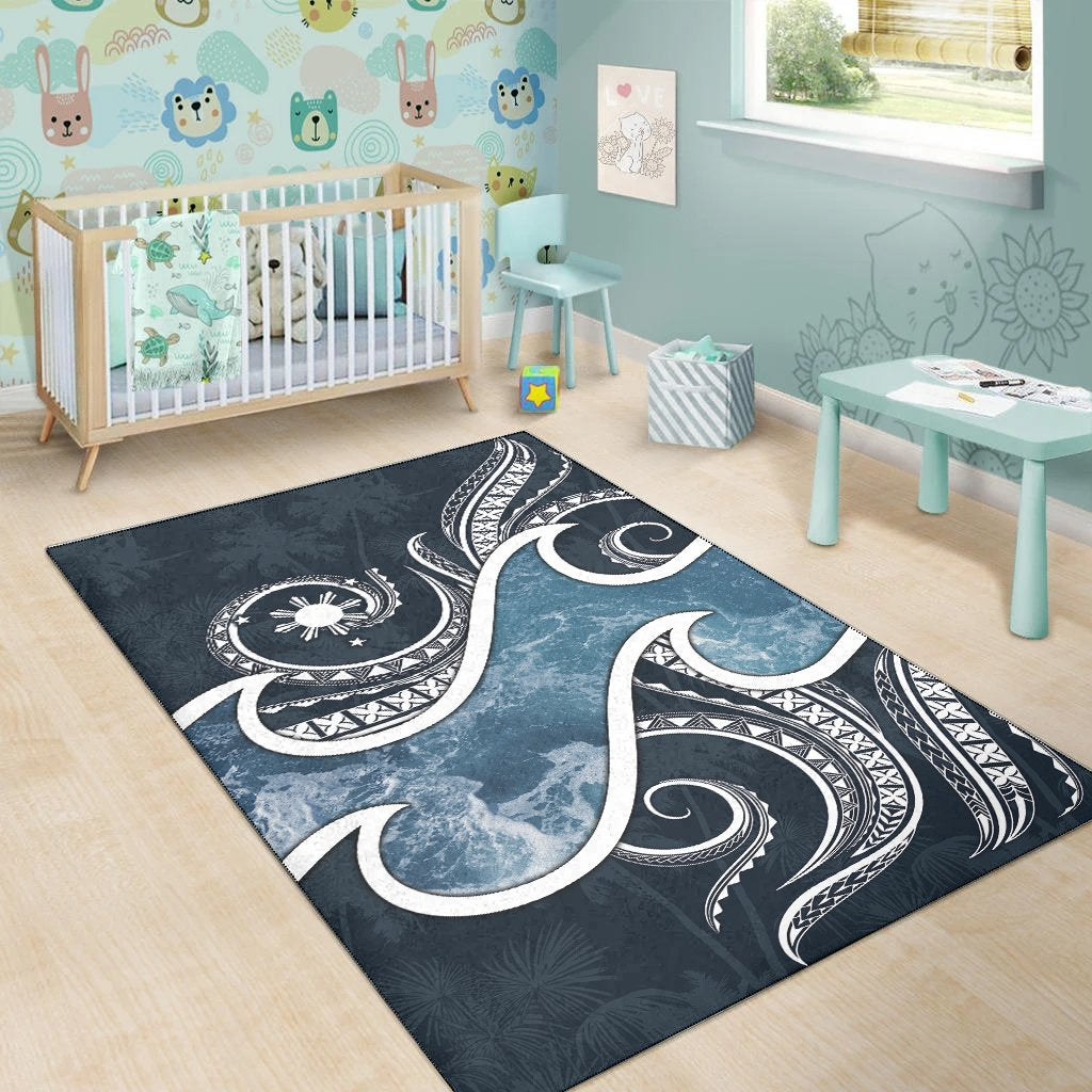 The Philippines Area Rug - Ocean Style-Myprintsy