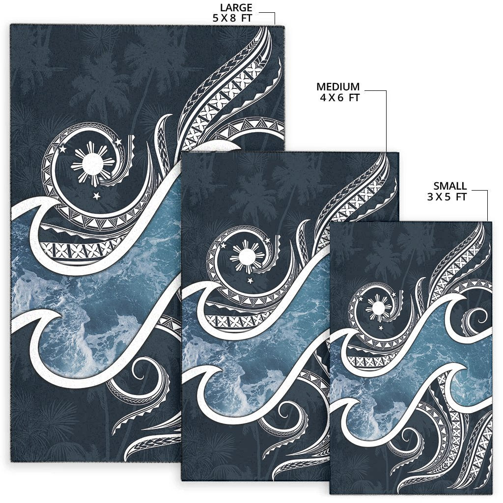 The Philippines Area Rug - Ocean Style-Myprintsy