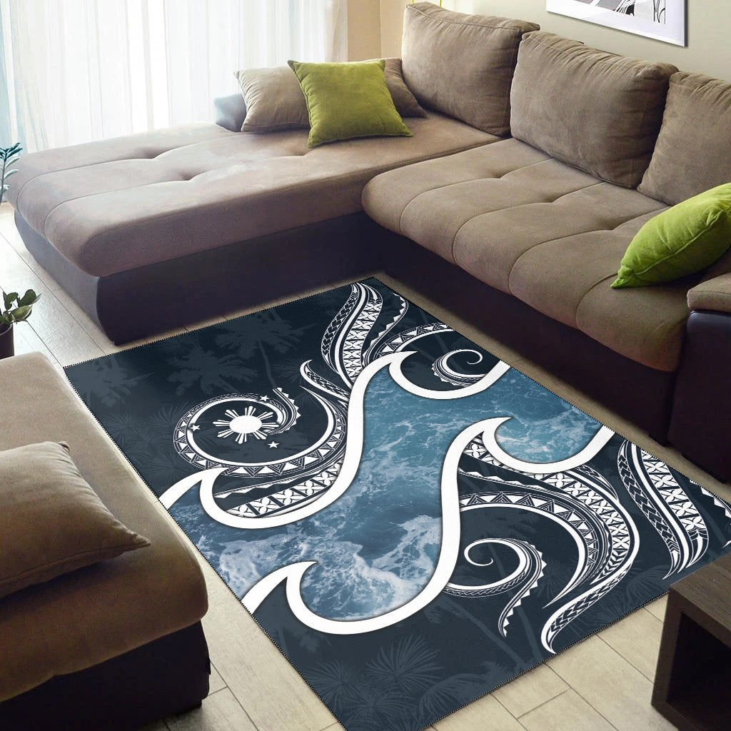 The Philippines Area Rug - Ocean Style-Myprintsy