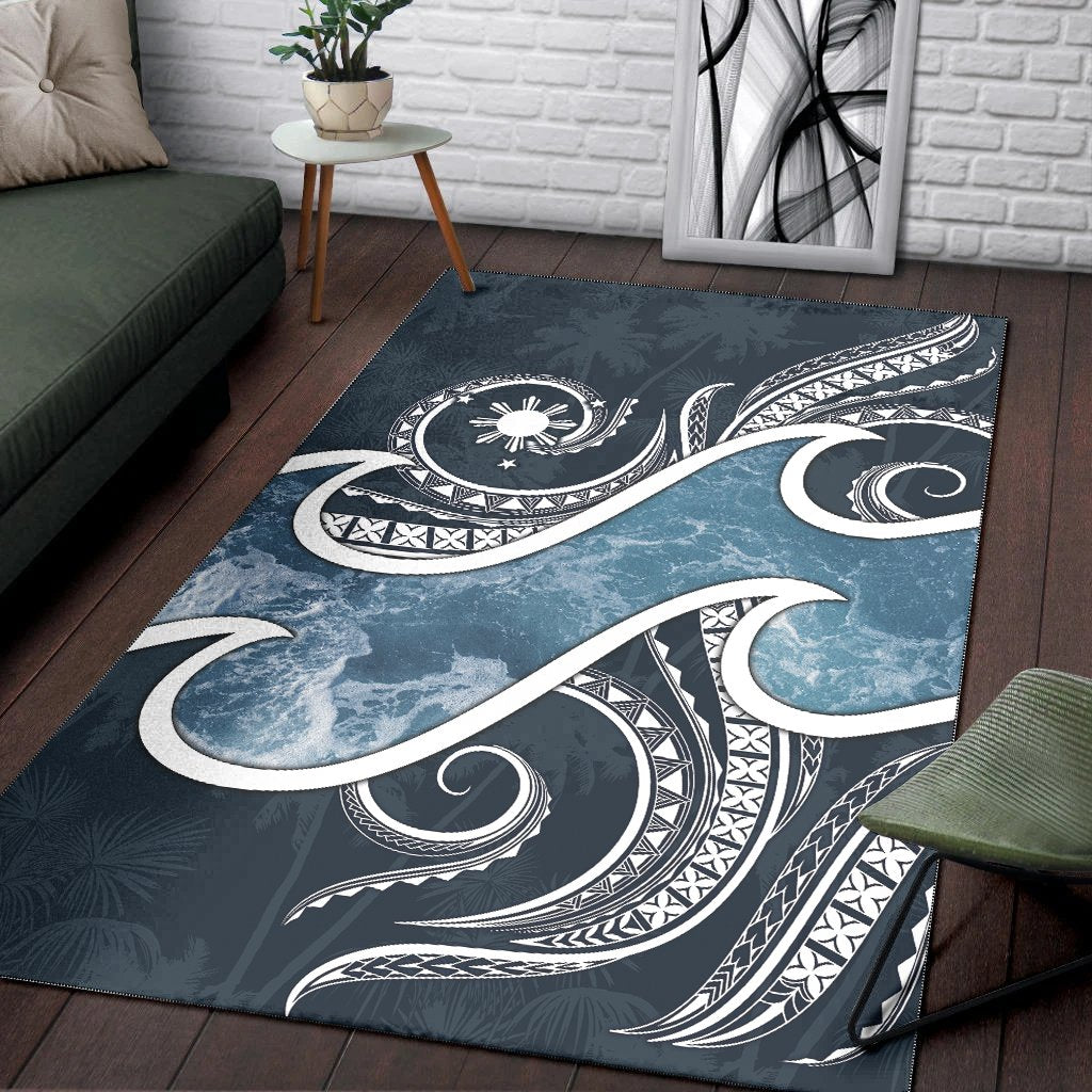 The Philippines Area Rug - Ocean Style-Myprintsy