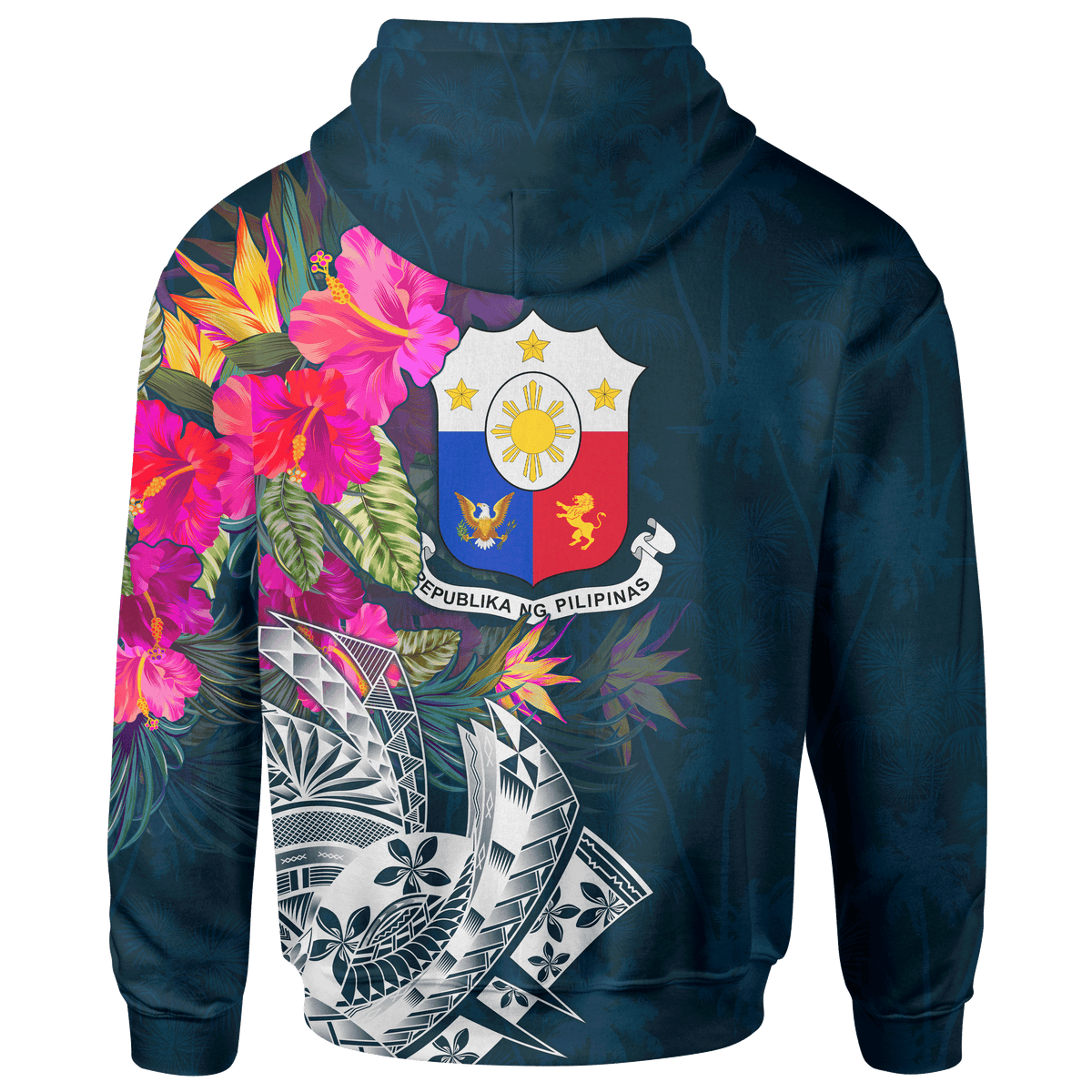 The Philippines Personalised Hoodie - Summer Vibes-Myprintsy