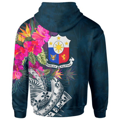 The Philippines Personalised Hoodie - Summer Vibes-Myprintsy
