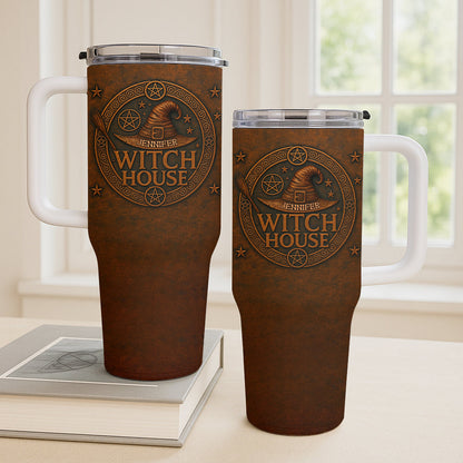 The Witch House - Personalized Halloween Mug-Myprintsy