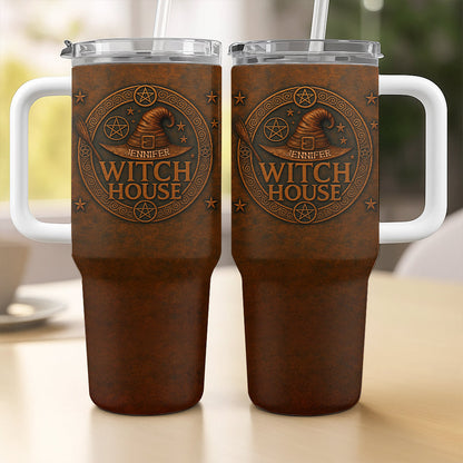 The Witch House - Personalized Halloween Mug-Myprintsy