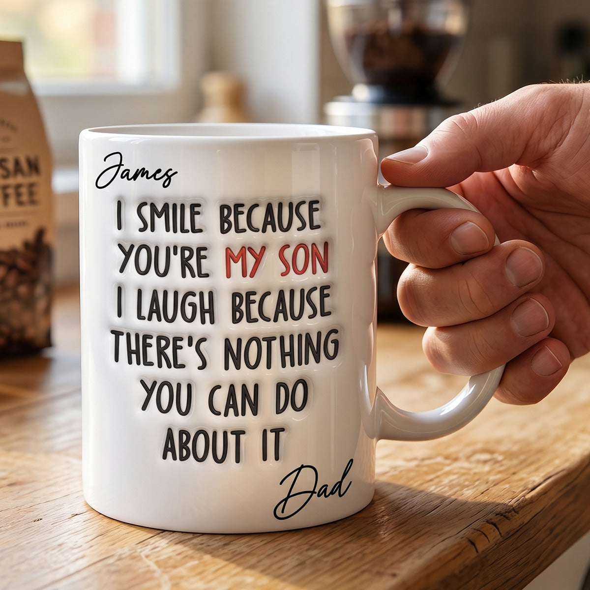 There's Nothing You Can Do About It - Personalized Ceramic Coffee Mug-Myprintsy
