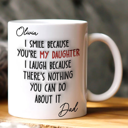 There's Nothing You Can Do About It - Personalized Ceramic Coffee Mug-Myprintsy