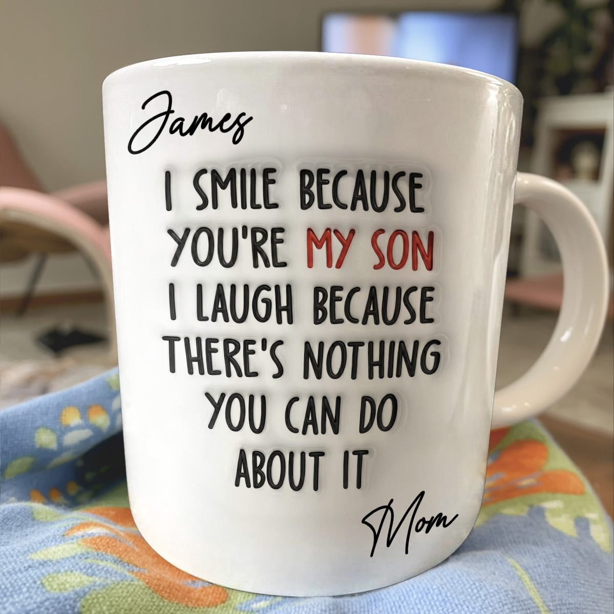 There's Nothing You Can Do About It - Personalized Ceramic Coffee Mug-Myprintsy