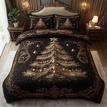 Timeless Evergreen -Piece Quilted Bedding Set VTQ-Myprintsy