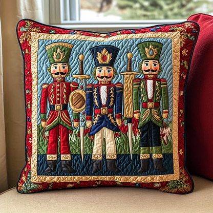 Tinsel and Tidings Quilted Pillow Case VTQ-Myprintsy