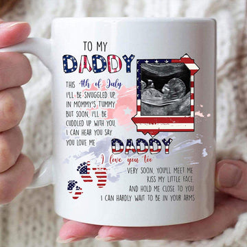 To My Daddy Custom Mug - Personalized Coffee Mug - Gift For Dad-Myprintsy
