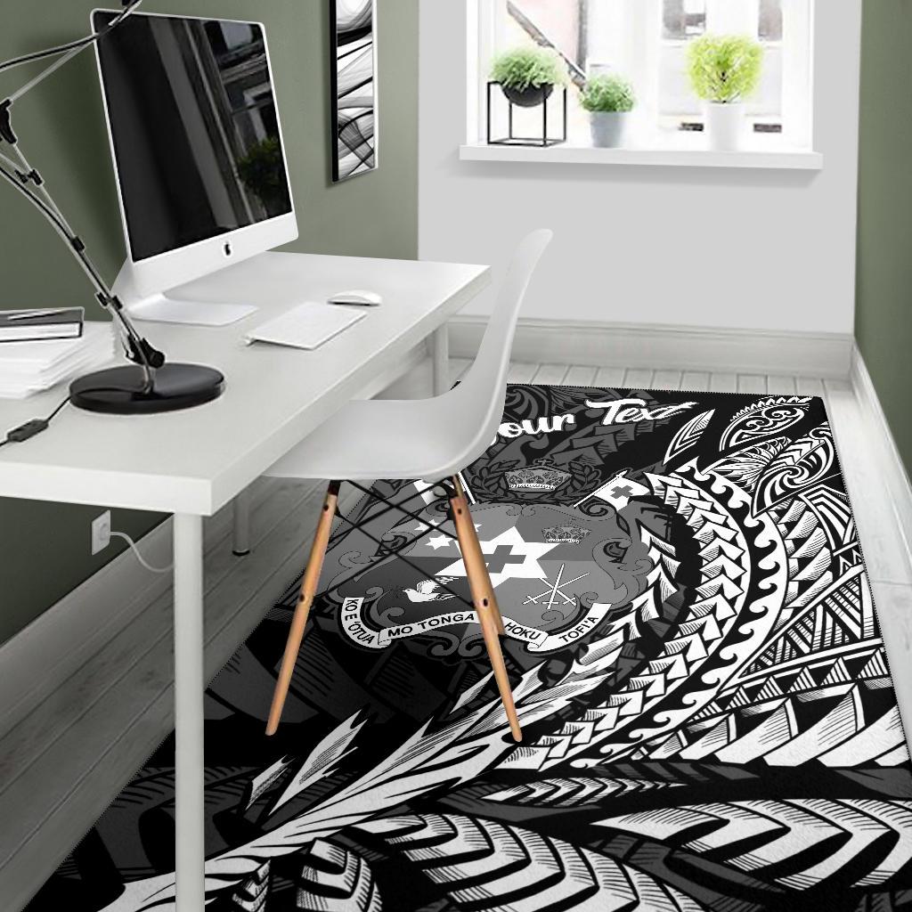 Tonga Area Rug - Custom Personalised Wings Style-Myprintsy