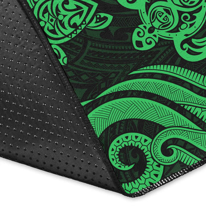 Tonga Area Rug - Green Tentacle Turtle-Myprintsy