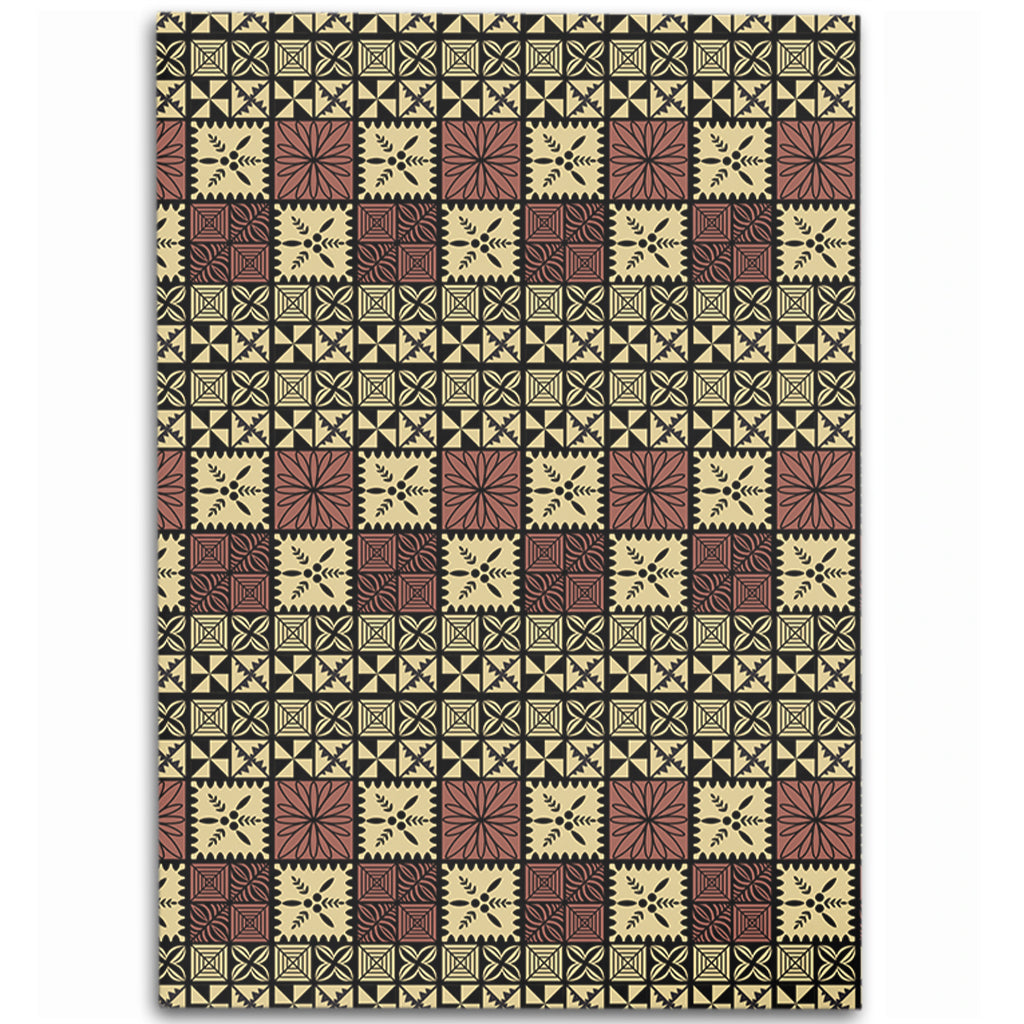 Tonga Area Rug Ngatu Style-Myprintsy