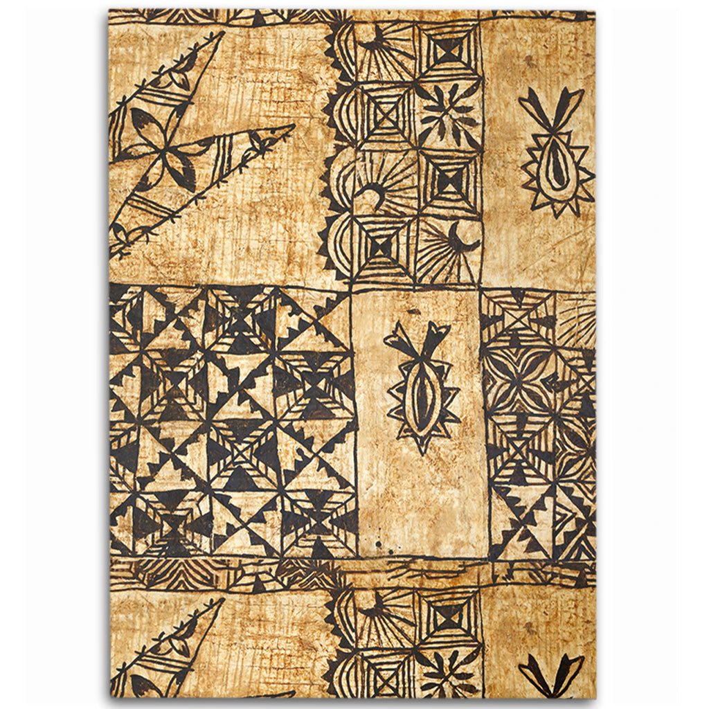 Tonga Area Rug Tapa Cloth Vintage-Myprintsy