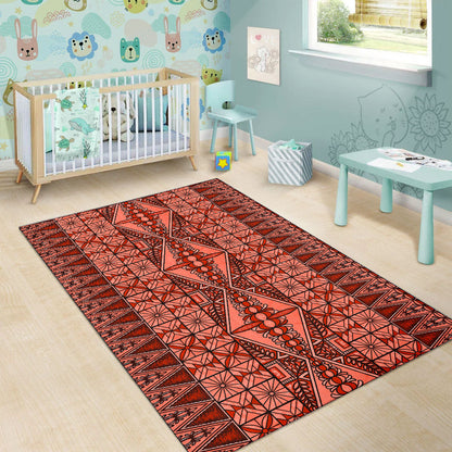 Tonga Area Rug Tapa Design-Myprintsy