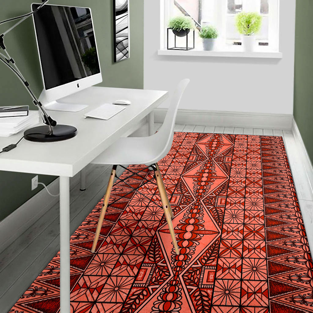 Tonga Area Rug Tapa Design-Myprintsy