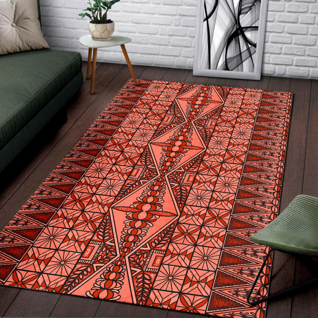 Tonga Area Rug Tapa Design-Myprintsy