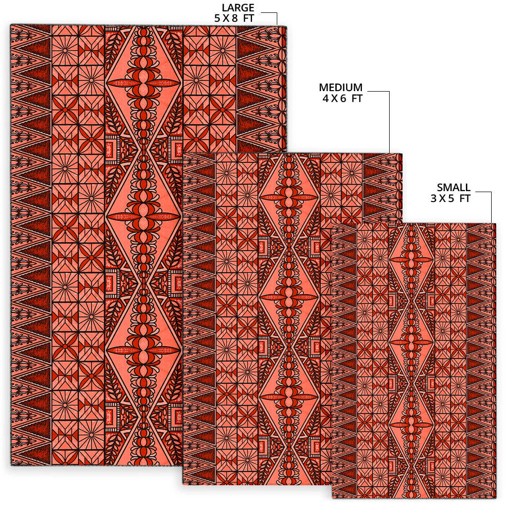 Tonga Area Rug Tapa Design-Myprintsy