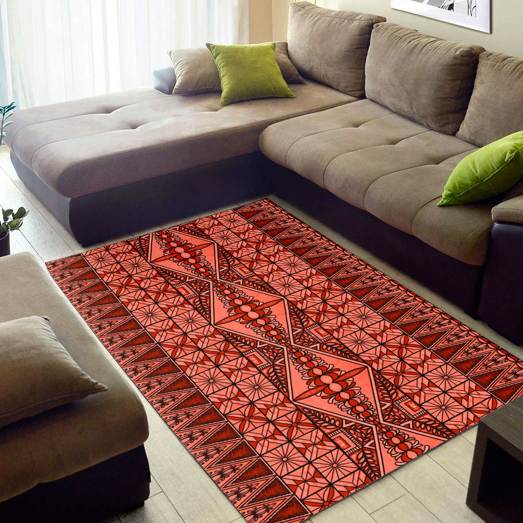 Tonga Area Rug Tapa Design-Myprintsy
