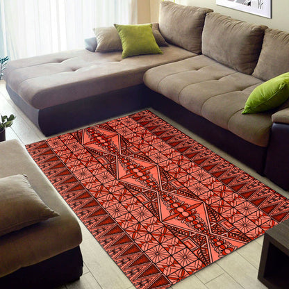Tonga Area Rug Tapa Design-Myprintsy