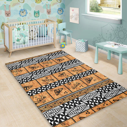 Tonga Area Rug Tapa Pattern-Myprintsy