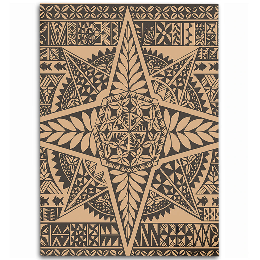 Tonga Area Rug Tonga Polynesian Tapa-Myprintsy