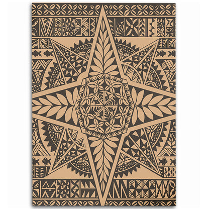 Tonga Area Rug Tonga Polynesian Tapa-Myprintsy
