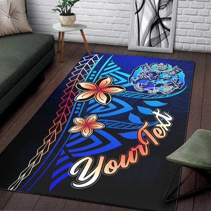 Tonga Custom Personalised Area Rug - Vintage Tribal Mountain-Myprintsy