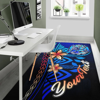 Tonga Custom Personalised Area Rug - Vintage Tribal Mountain-Myprintsy