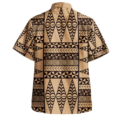 Tonga Hawaiian Shirt Tapa Design Board-Myprintsy
