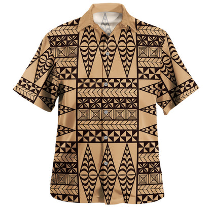 Tonga Hawaiian Shirt Tapa Design Board-Myprintsy