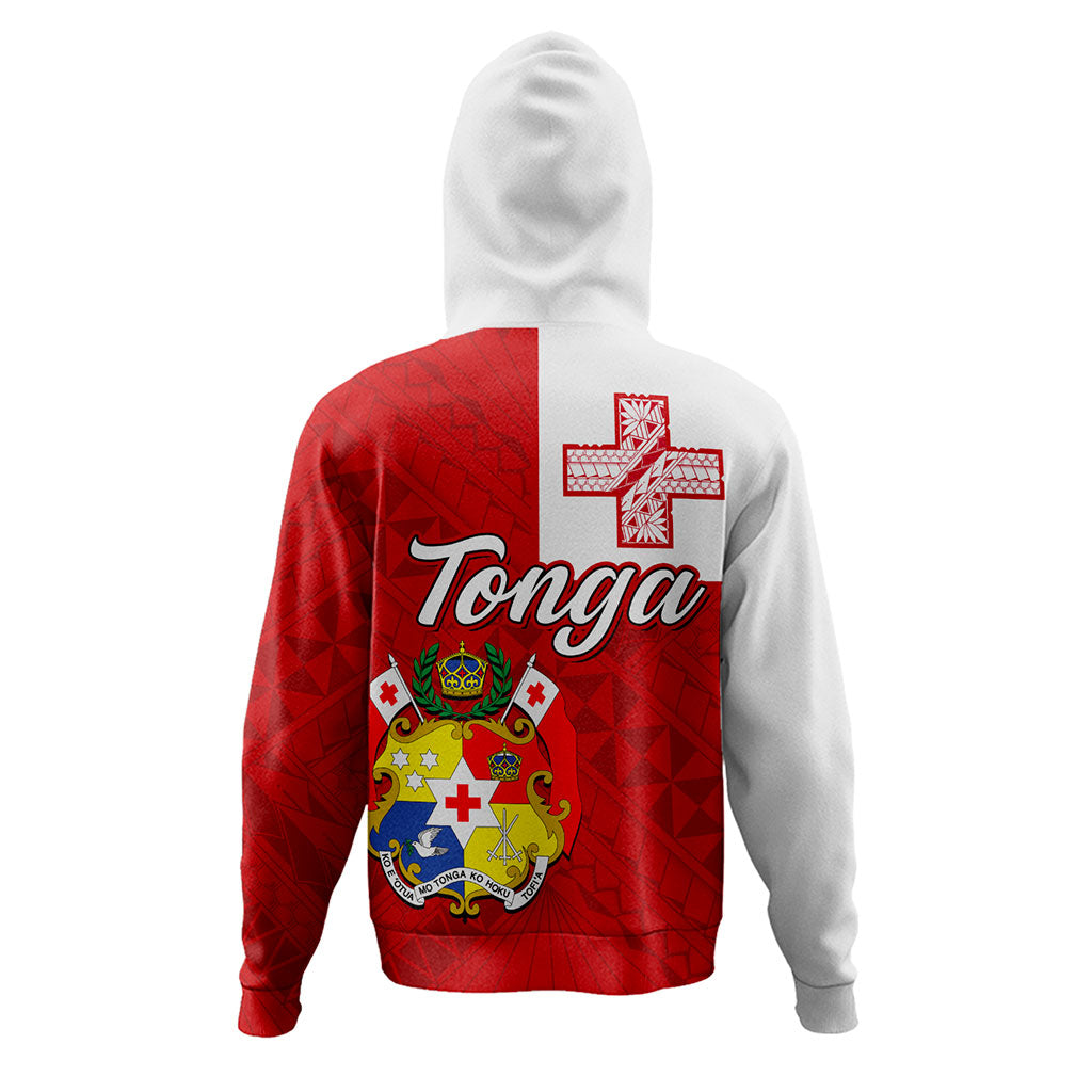 Tonga Hoodie Flag Design With Pattern-Myprintsy