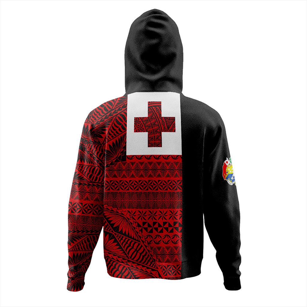 Tonga Hoodie Flag Ngatu Pattern Style-Myprintsy