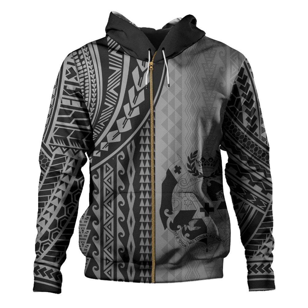 Tonga Hoodie Polynesian Tattoo-Myprintsy