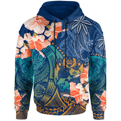 Tonga Polynesian Hoodie - Custom Polynesian Vibes-Myprintsy