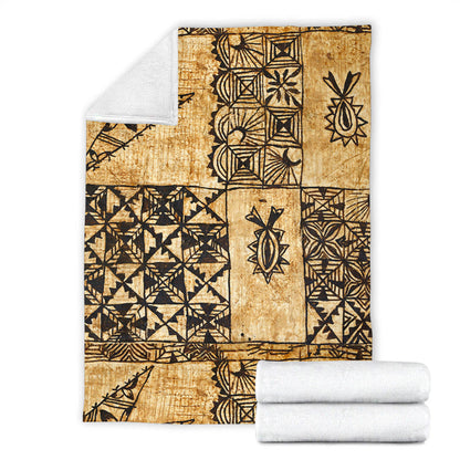 Tonga Premium Blanket Tapa Cloth Vintage-Myprintsy