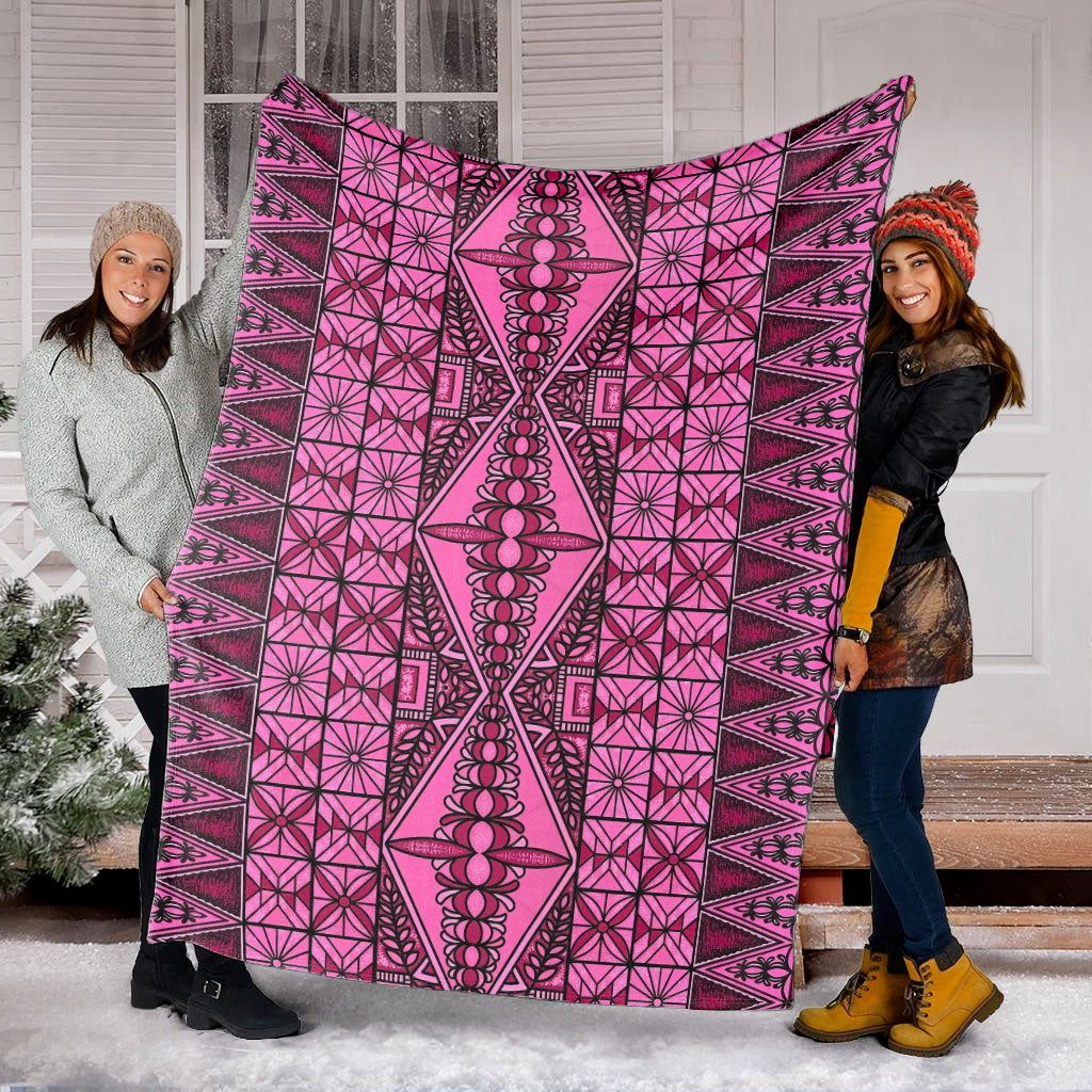 Tonga Premium Blanket Tapa Design-Myprintsy
