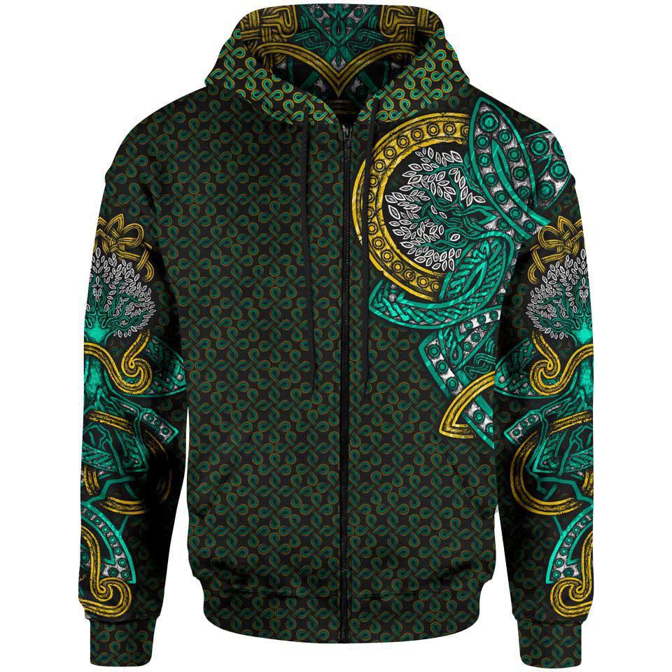 Tree Of Life Zip Hoodie