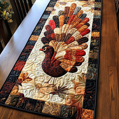 Turkey Feast Quilted Table Runner VTQ-Myprintsy