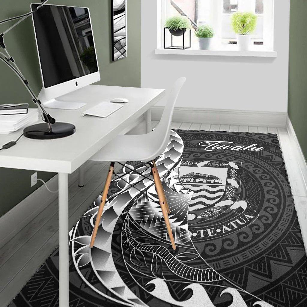 Tuvalu Area Rug - Polynesian Pattern Style-Myprintsy