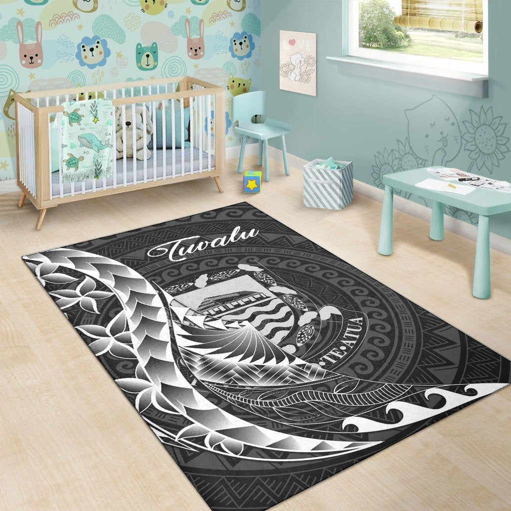 Tuvalu Area Rug - Polynesian Pattern Style-Myprintsy