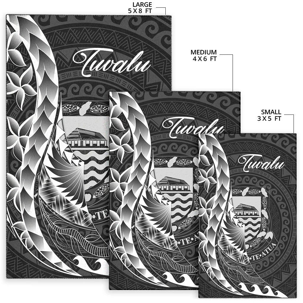 Tuvalu Area Rug - Polynesian Pattern Style-Myprintsy